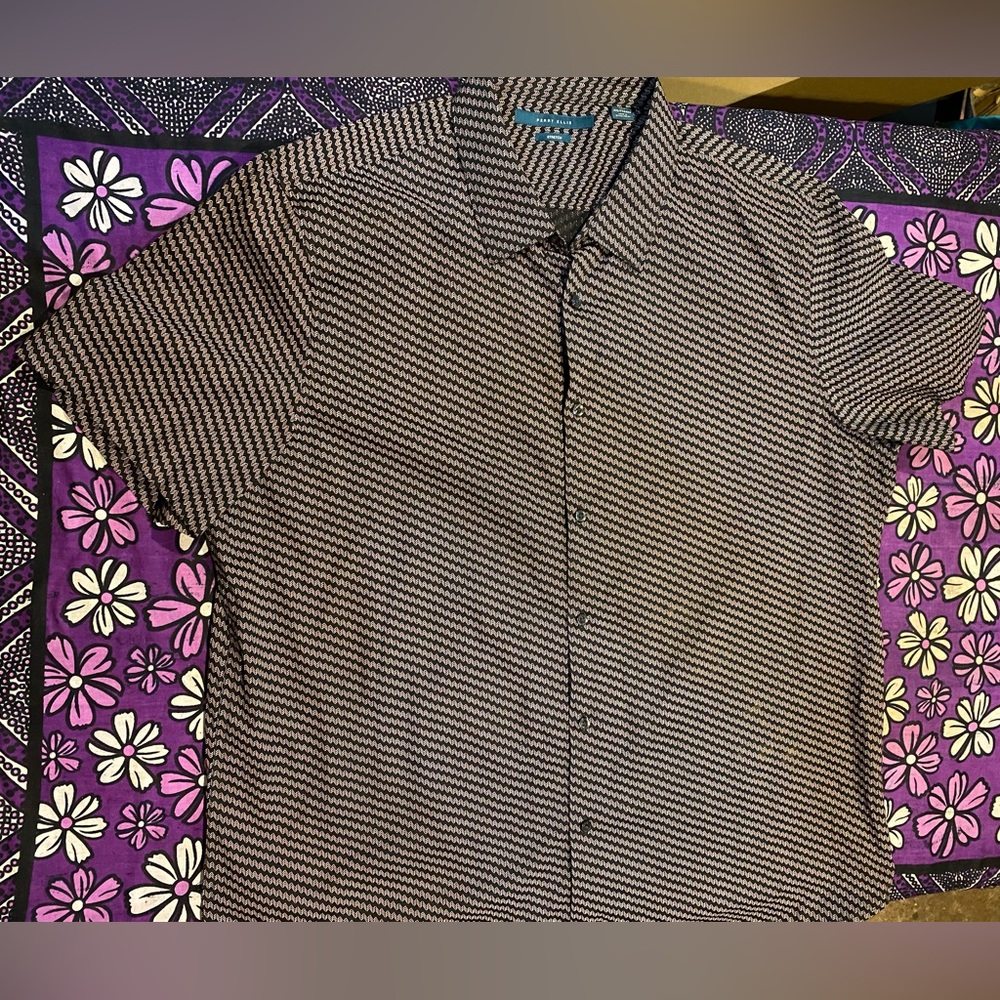 Perry Ellis stretch fit button up shirt XXL
